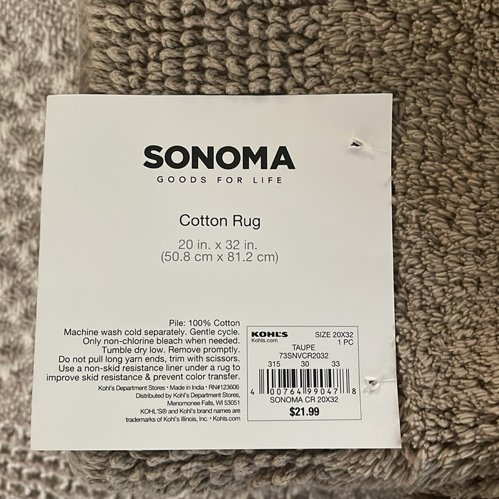 Sonoma Bath Rug - Picture 3 of 3